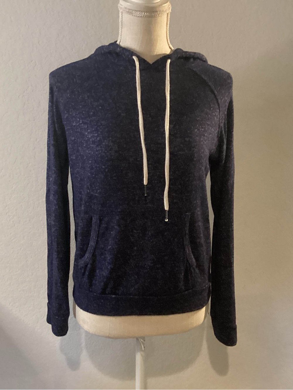 Ambiance Navy Blue Crewneck Hooded Sweater